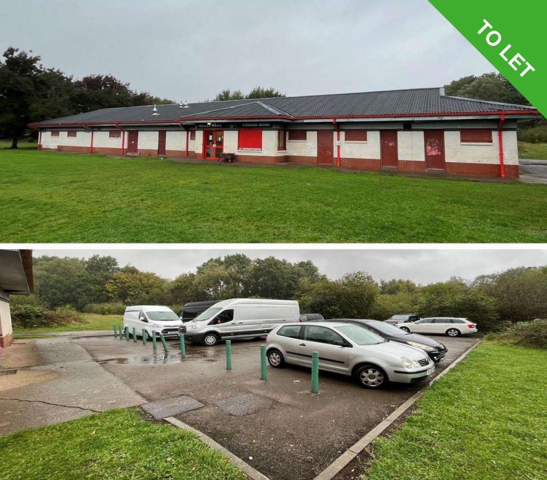 CHANGING ROOM & ADJOINING  CAR PARK AT HAILEY PARK TY MAWR ROAD, CARDIFF – TO LET